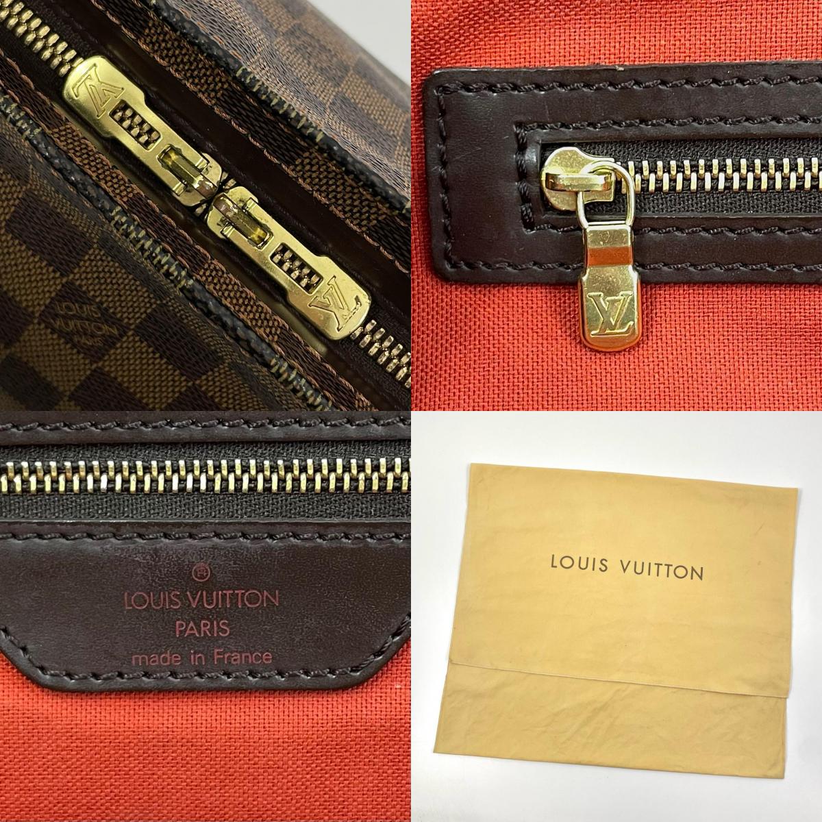 【中古】LOUIS VUITTON | ルイ・ヴィトン チェルシー ダミエ キャンバス トートバッグ N51119 ブラウン【尾張小牧店】