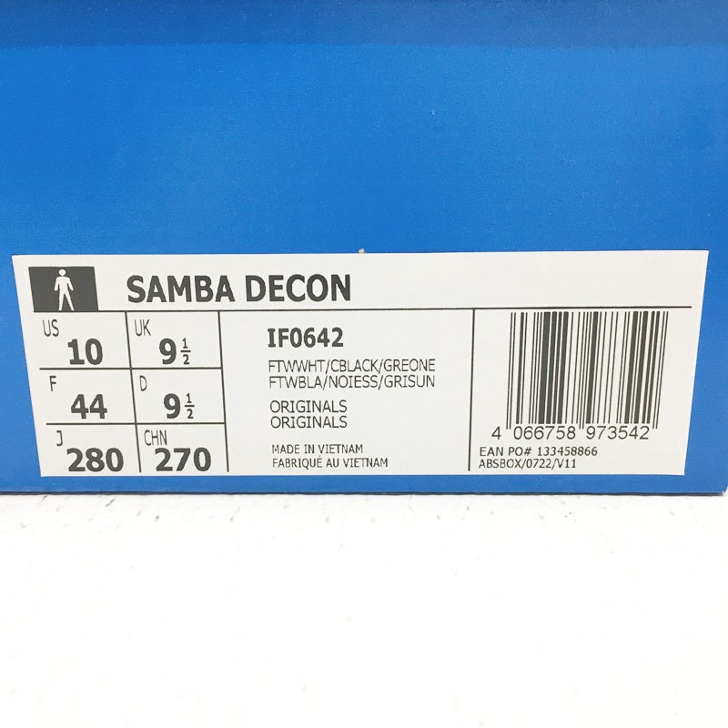 adidas | アディダス SAMBA DECON スニーカー IF0642 ホワイト【加古川店】