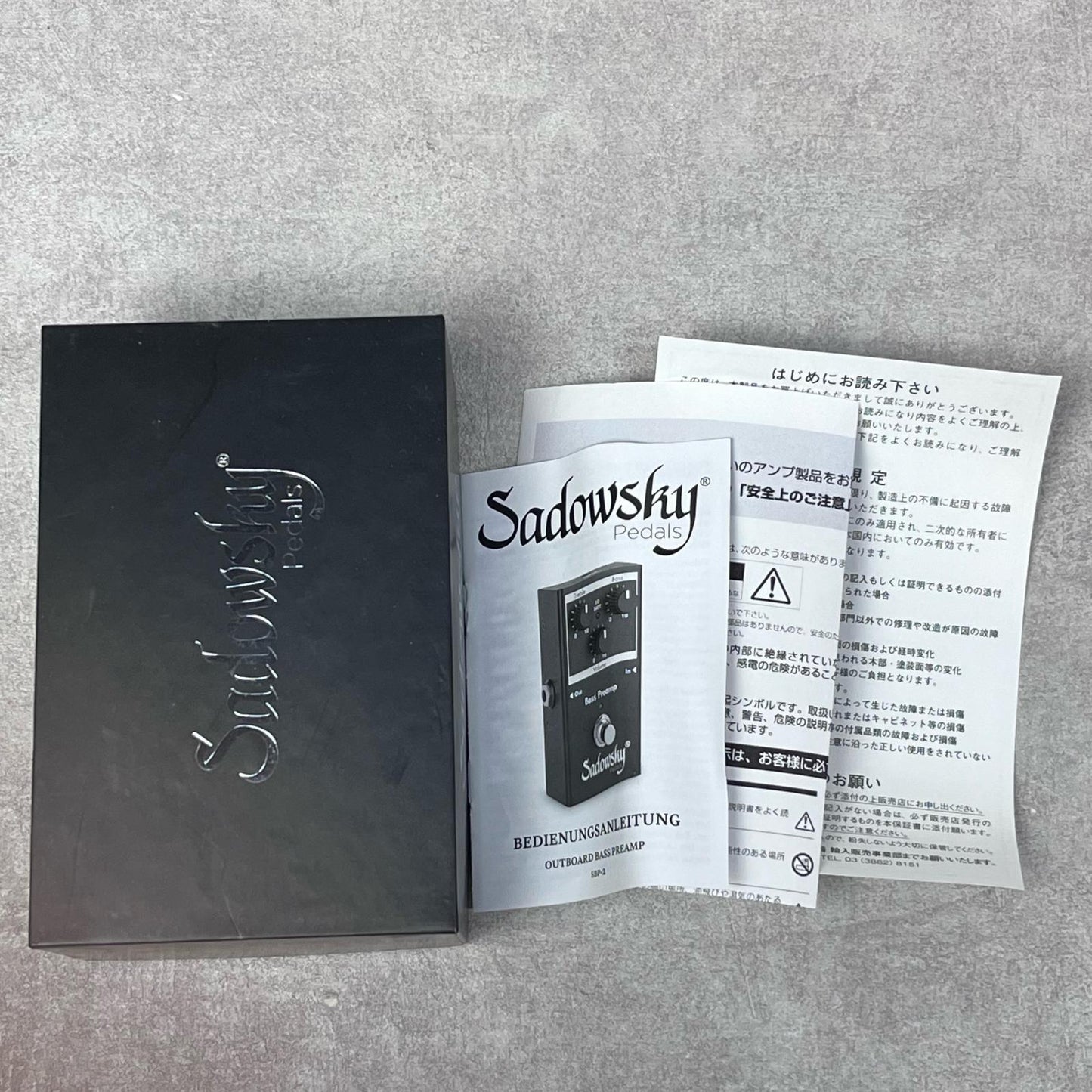 【新品】 Sadowsky | サドウスキー 楽器 SBP-2 Bass Preamp V2【加古川店】
