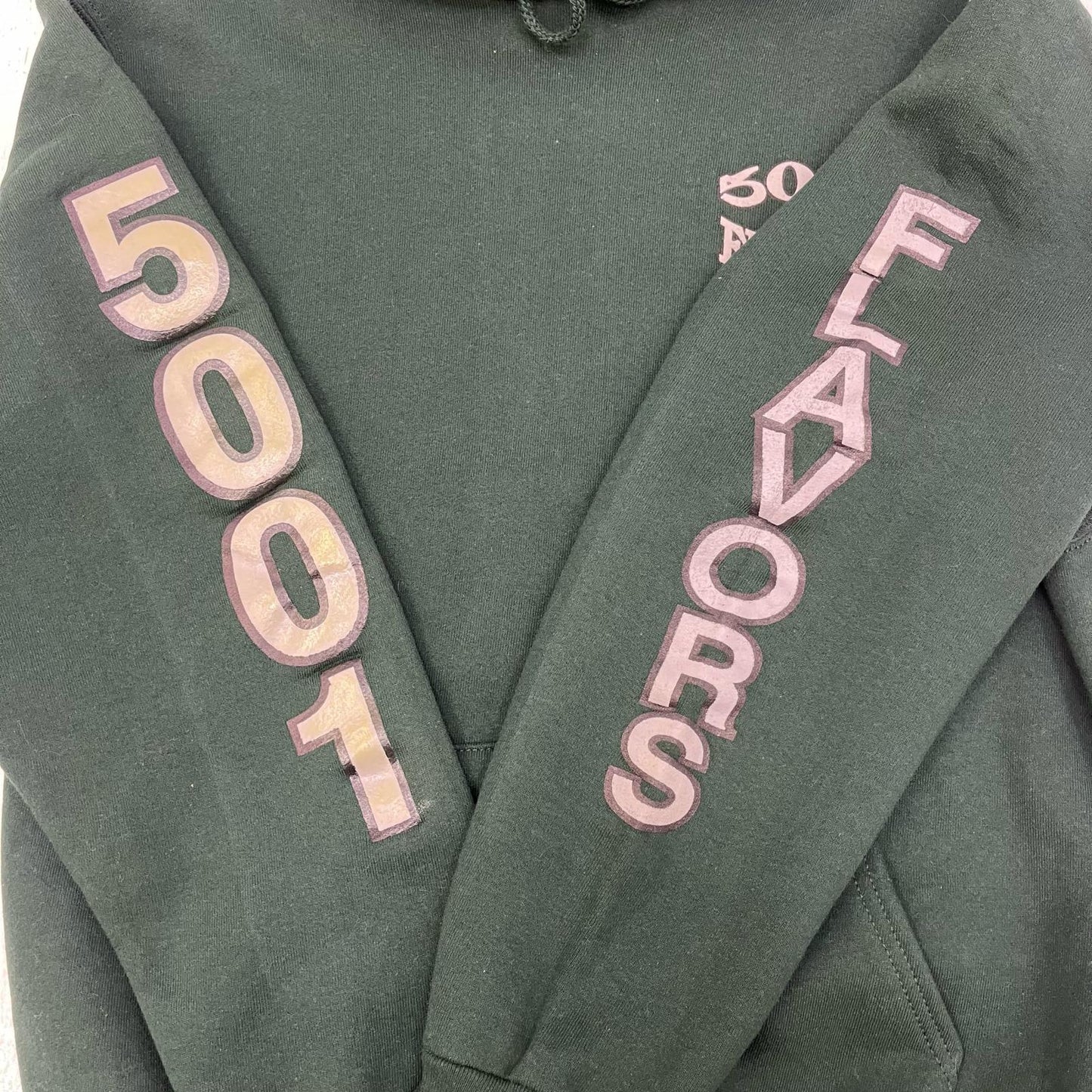 5001 FLAVORS:LOGO HOODIE パーカー グリーン【加古川店】