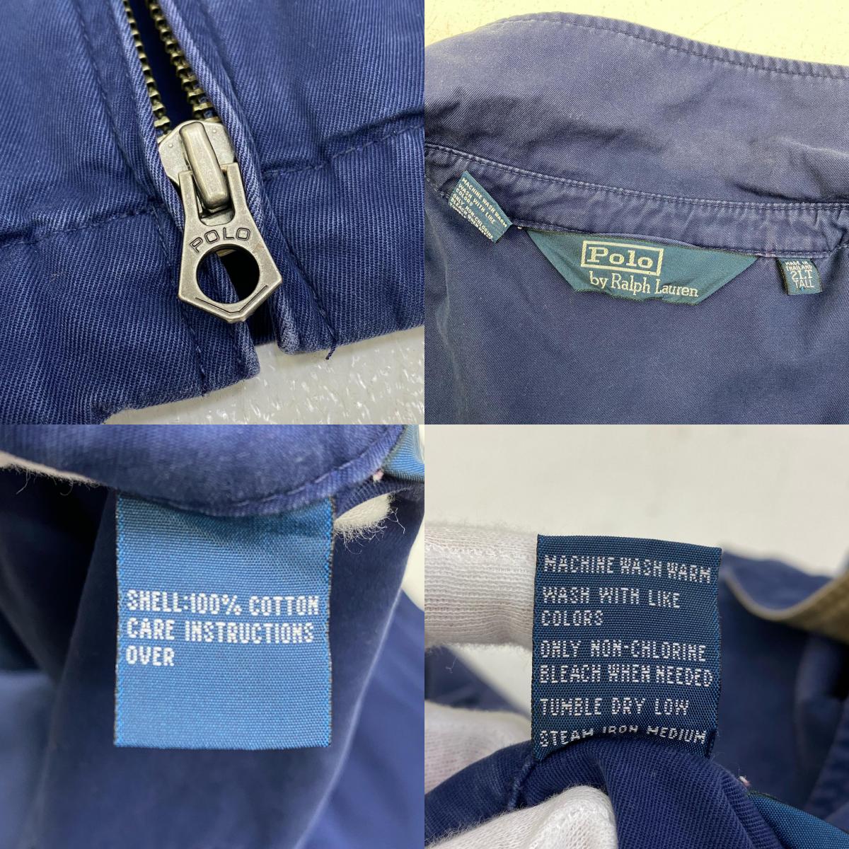 POLO RALPH LAUREN | ポロ・ラルフローレン 1P TWILL SWING TOP スイングトップ ネイビー【加古川店】