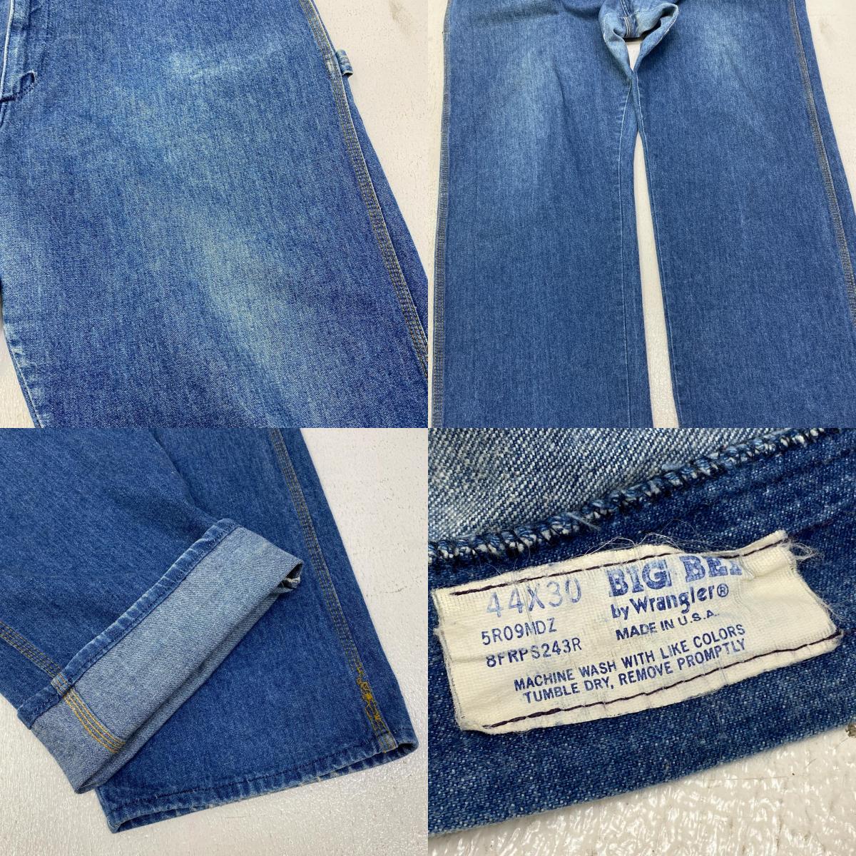 BIG BEN | ビッグベン PAINTER PANTS BIG BEN BY WRANGLER 42TALONZIP A デニムパンツ 5R09MDZ インディゴ【加古川店】