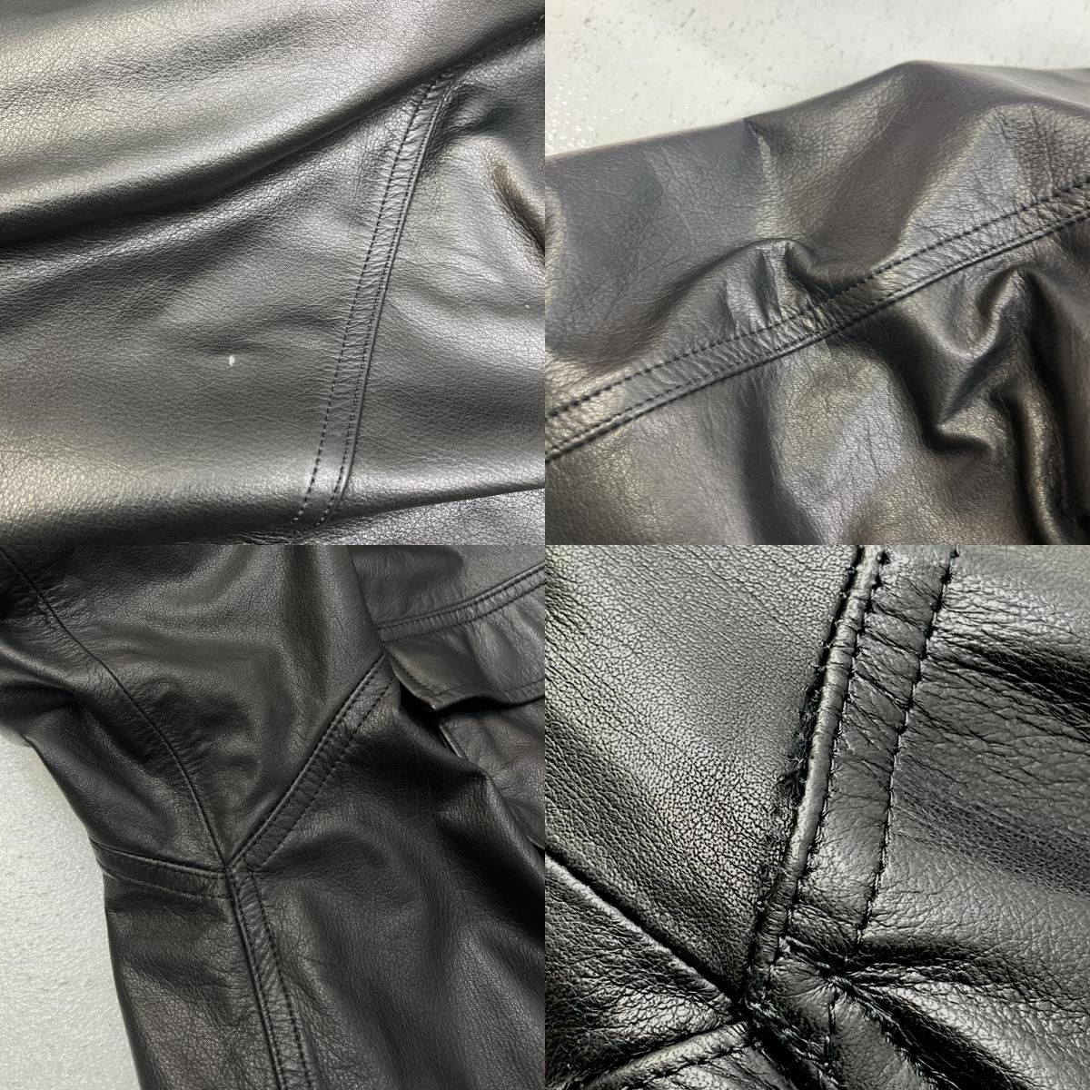 EXODUS/BDU LEATHER JACKET レザー 24FW-JKT-01 ブラック サイズ:M【加古川店】