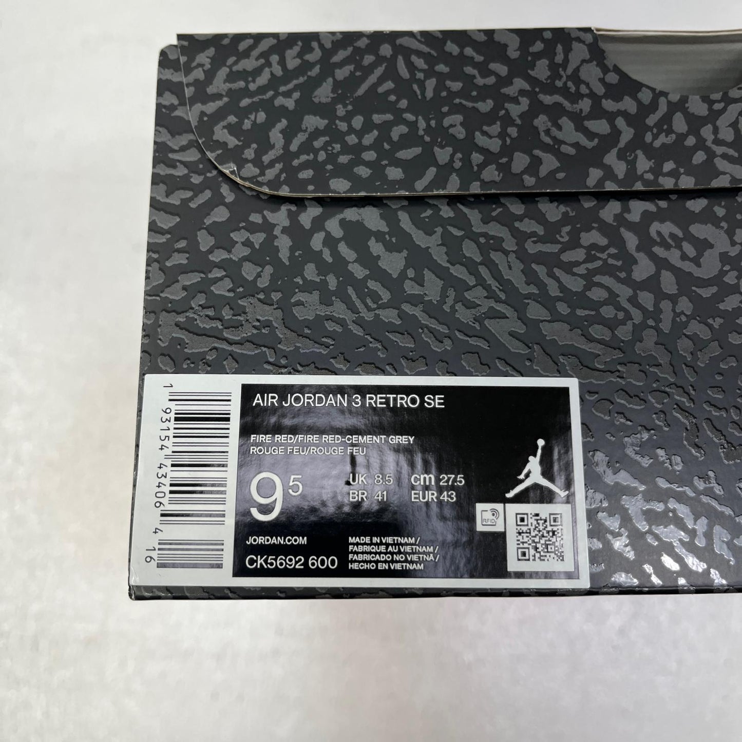 NIKE | ナイキ Air Jordan 3 Retro SE スニーカー CK5692-600 レッド【加古川店】