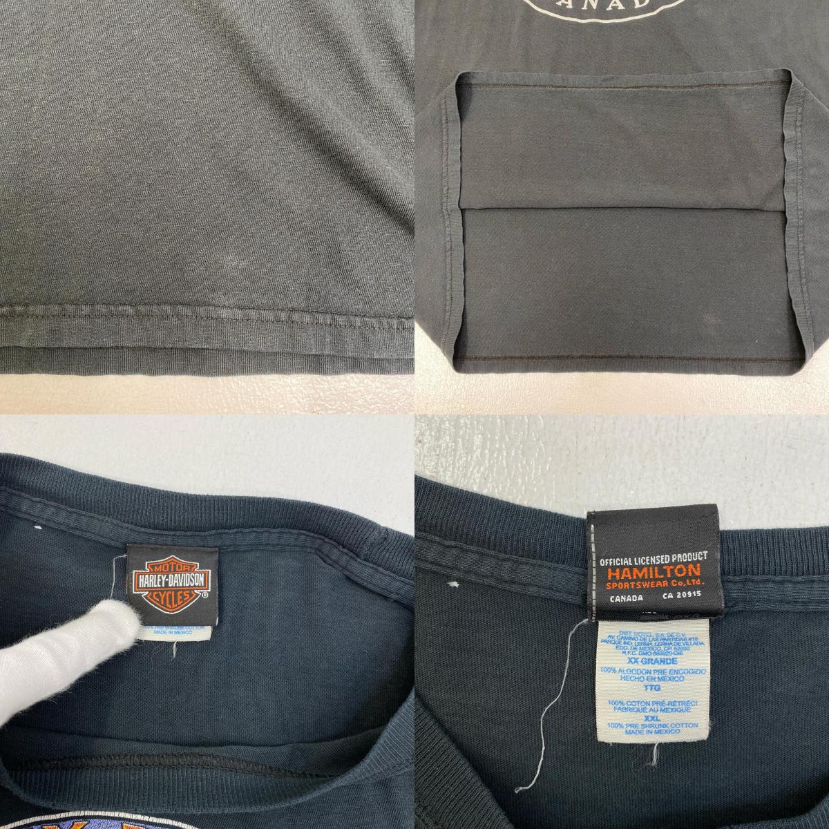 HARLEY-DAVIDSON | ハーレーダビットソン MANY ROADS 半袖Tシャツ ブラック サイズ:XL【加古川店】