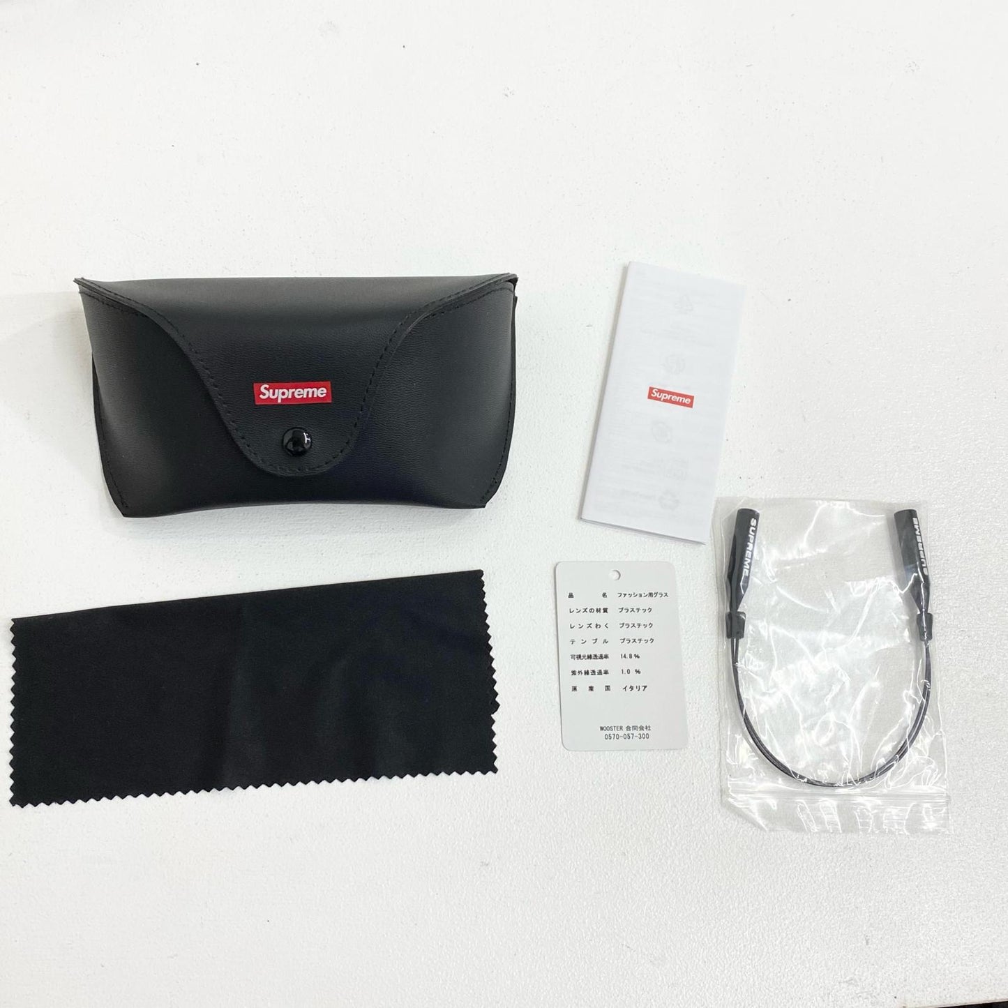 SUPREME シュプリーム Fuse Sunglasses サングラス ブラック 24SS