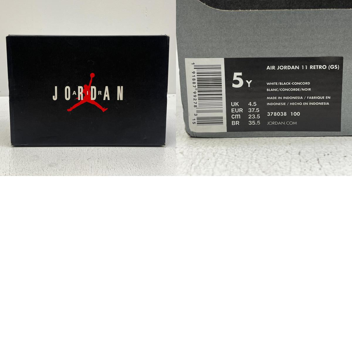 NIKE | ナイキ AIR JORDAN 11 RETRO スニーカー 378038-100 ホワイト【加古川店】