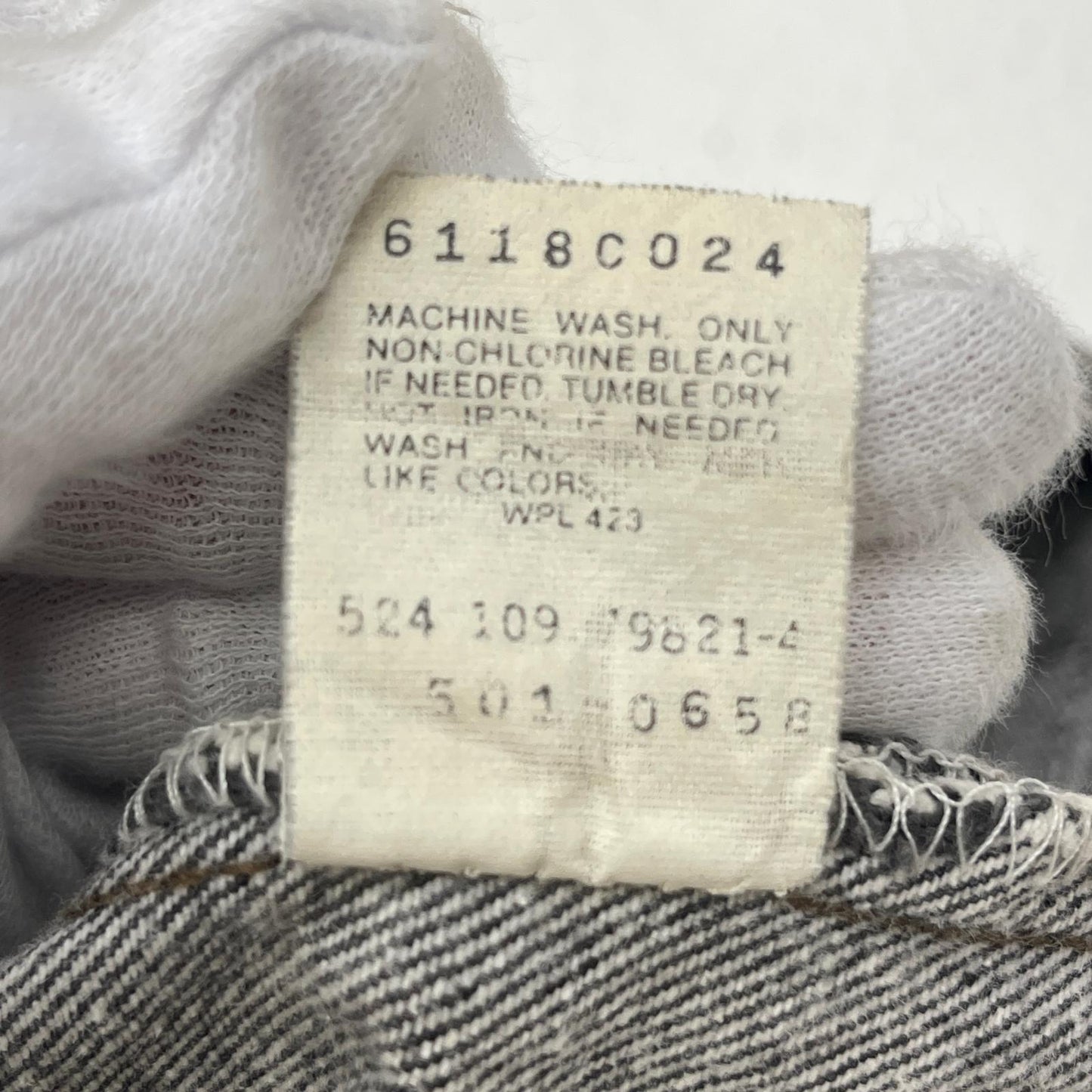 Levi's | リーバイス lot:501 デニムパンツ 501-0658? ブラック【加古川店】