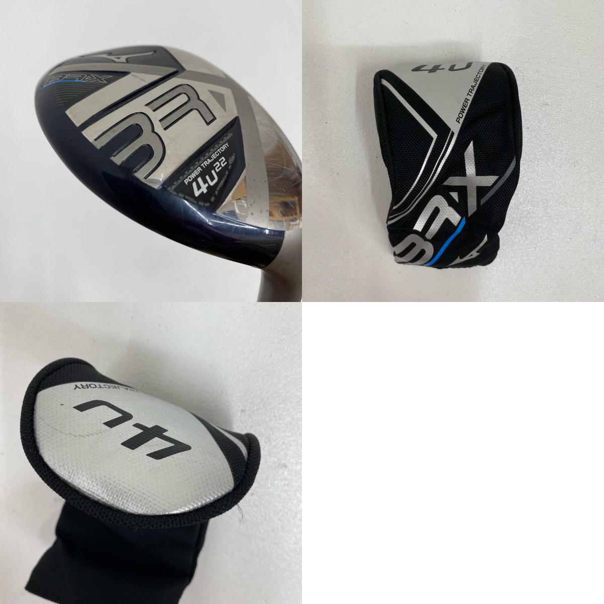 【ゴルフ用品】 Mizuno | ミズノ mizuno ユーティリティ BR-X 4U 22° フレックス:R ヘッドカバー付属 約39インチ【加古川店】