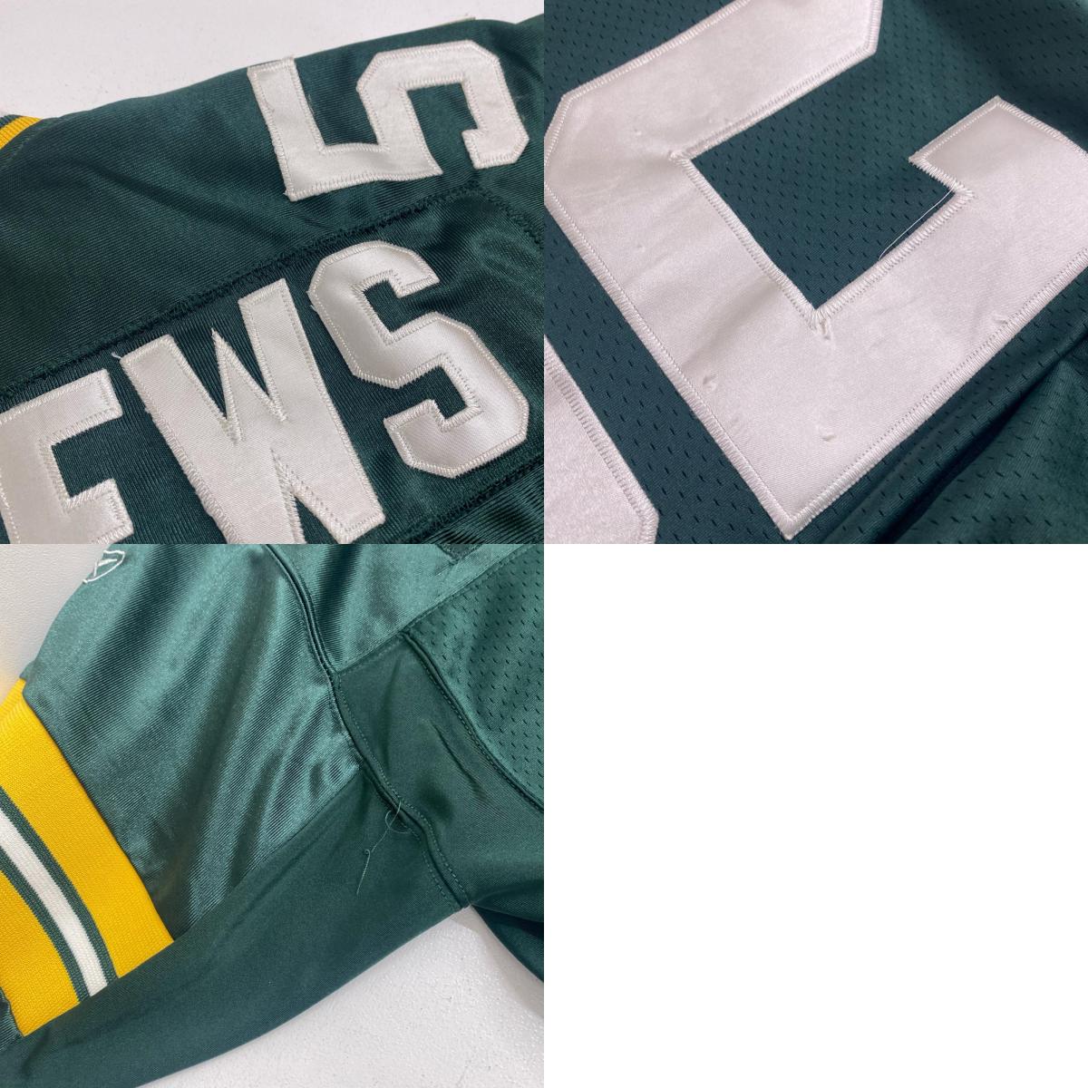 Reebok グリーンベイパッカーズユニフォーム No.52 サイズ:50(XL) クレイ・マシューズ アメフト フットボール【加古川店】