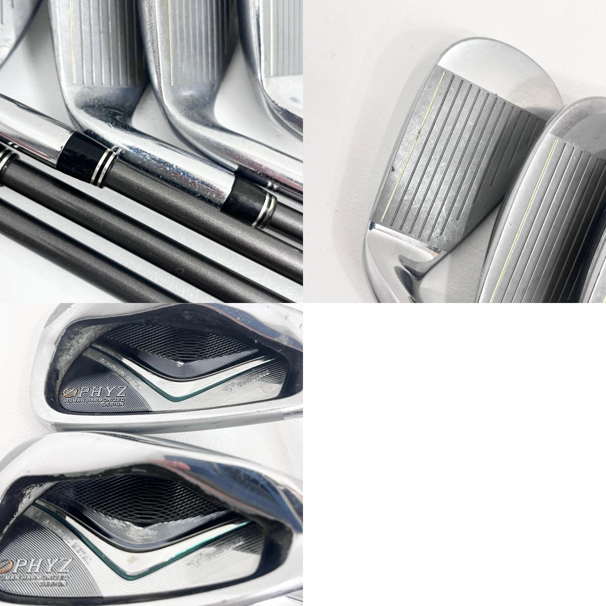 【ゴルフ用品】 BRIDGESTONE | ブリヂストン TOURSTAGE PHYZ(2011)アイアン6本セット 6.8.9.P.S.P/S PZ-501 フレックスR【加古川店】