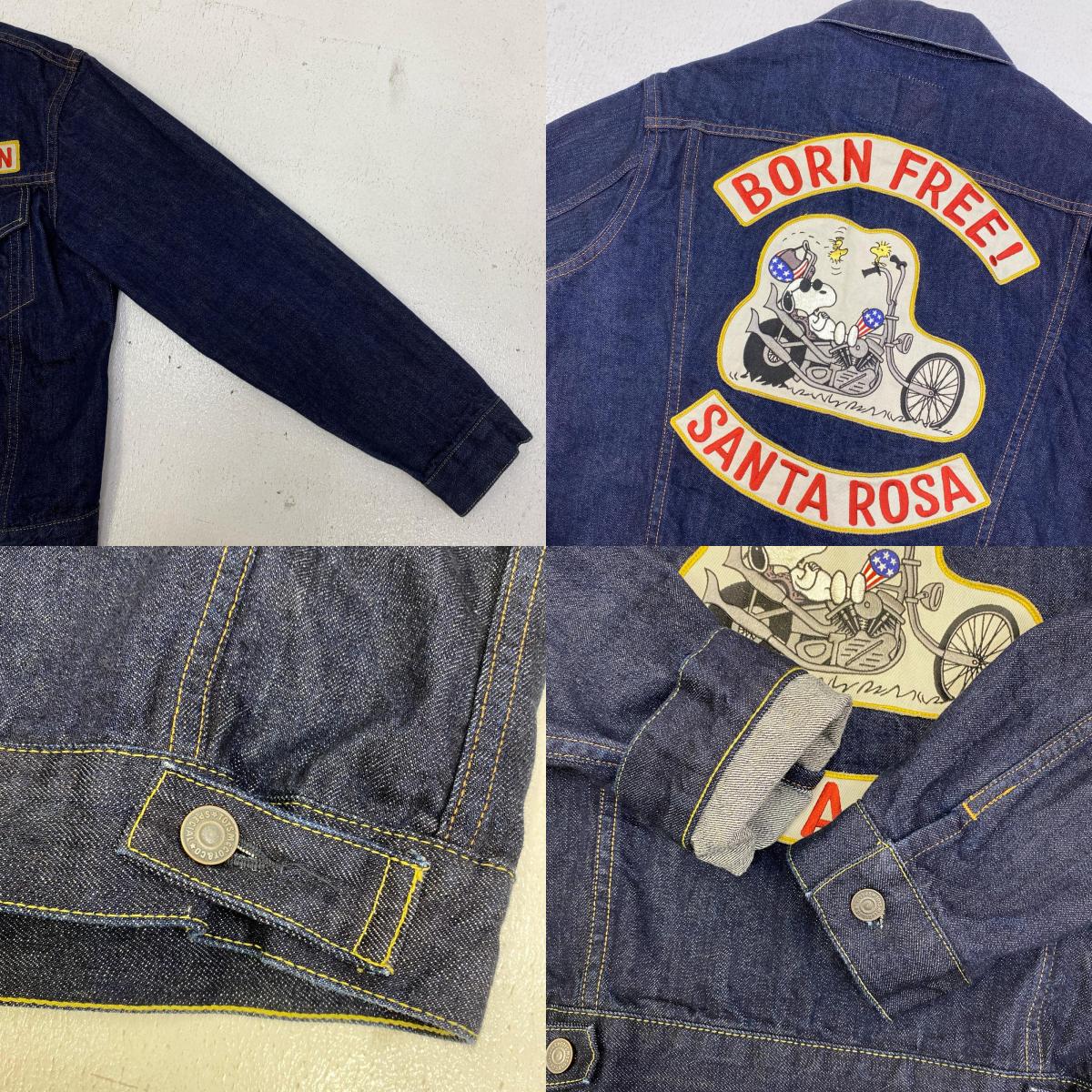 TOYS McCOY | トイズマッコイ DENIM JACKET 687XX SNOOPY BORN FREE! SANTA ROSA デニム TMJ2503 インディゴ サイズ:40【加古川店】
