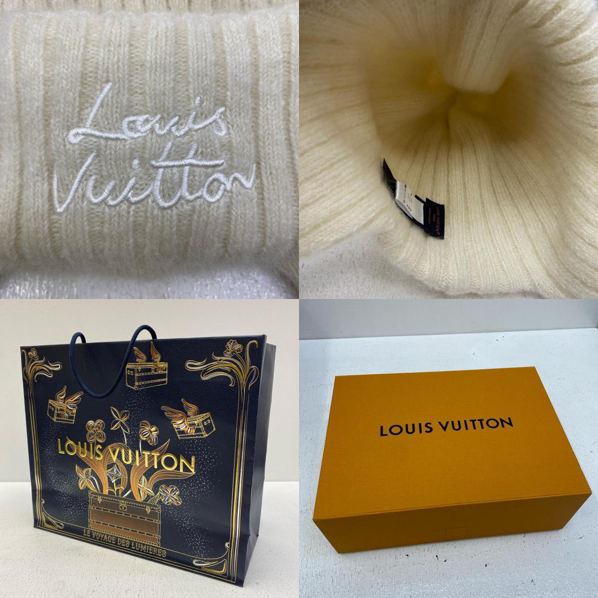 LOUIS VUITTON | ルイ・ヴィトン ビーニー・LV スクリプト ニットキャップ M97735 サイズ:S【加古川店】