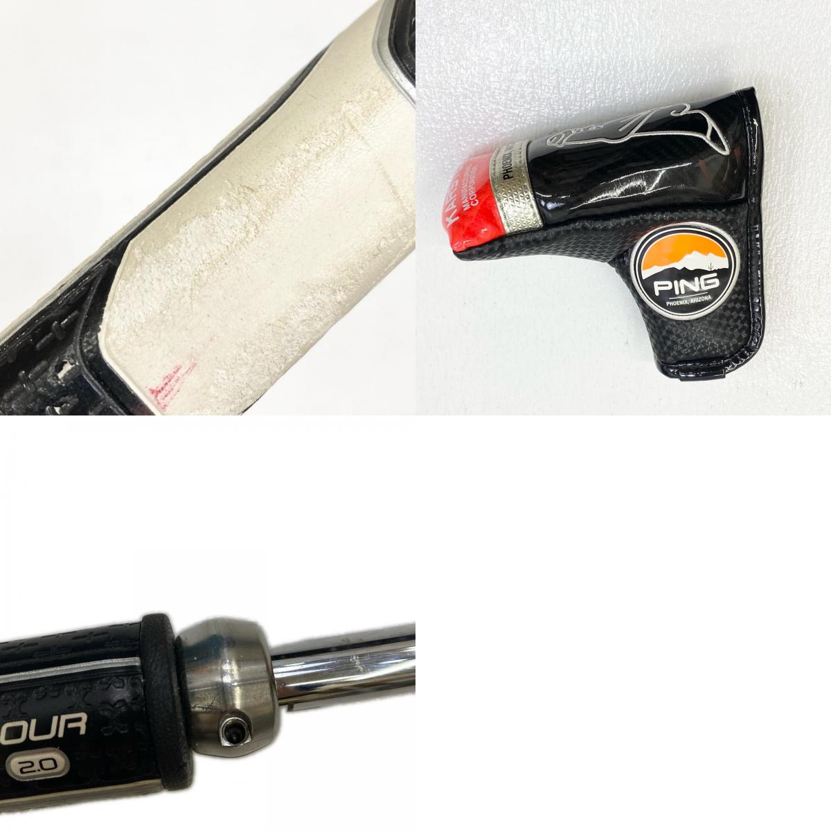 【ゴルフ用品】 PING | ピン シャフト長(in):約ソールトップからグリップエンドまで約34inch KARSTEN TR B60(2014) 約34インチ ヘッドカバー付き【加古川店】
