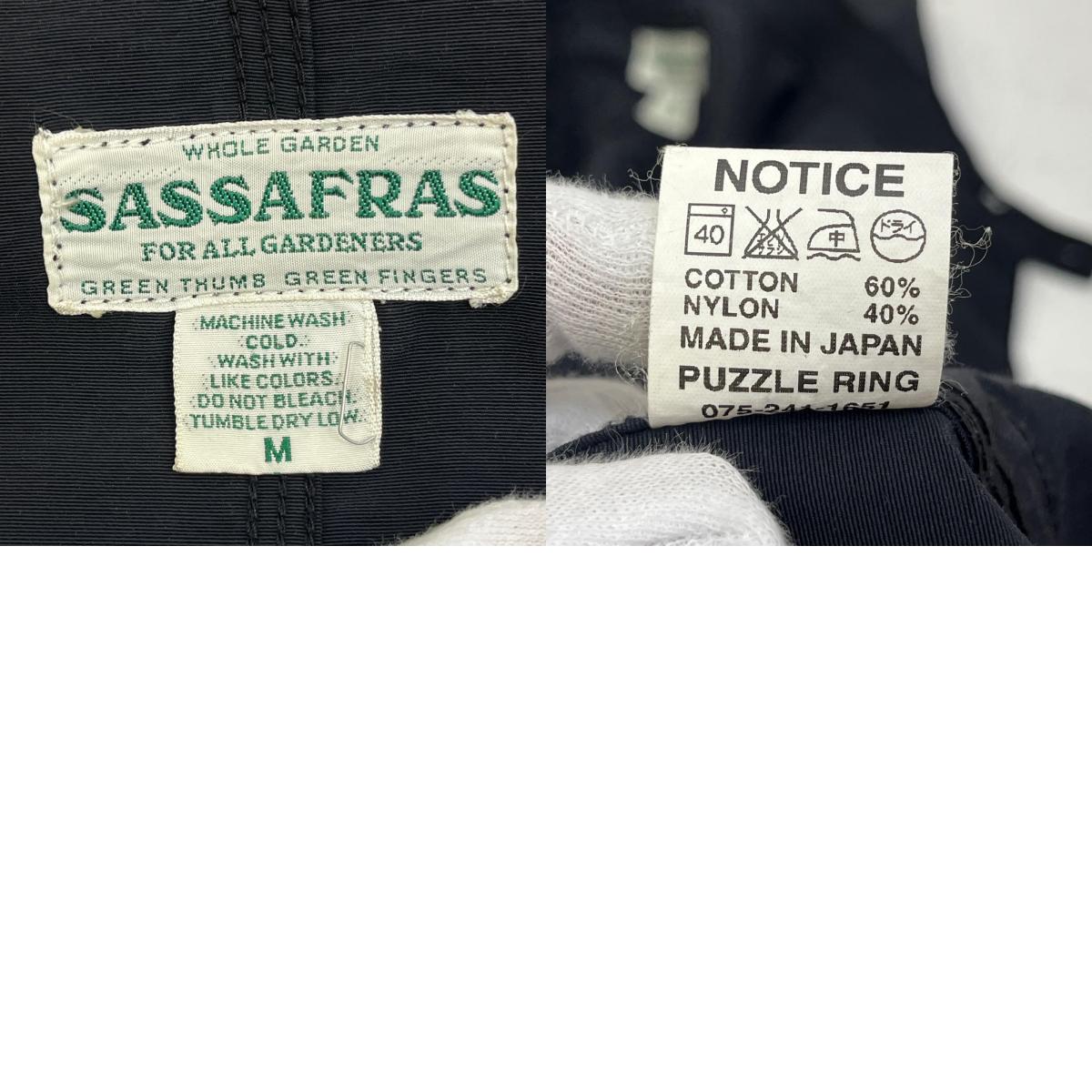 SASSAFRAS | ササフラス fall leaf coat その他アウター ブラック サイズ:M【加古川店】
