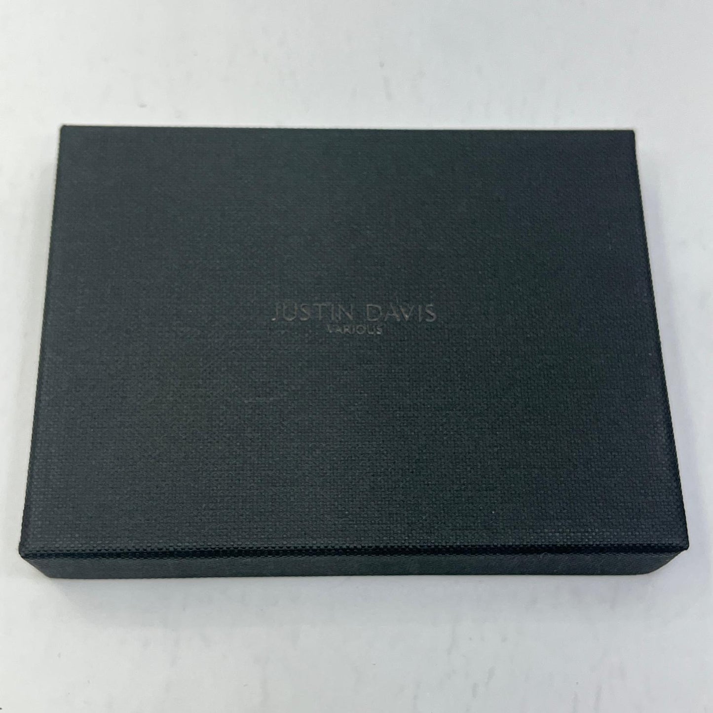 【中古】Justin Davis | ジャスティンデイビス STEPHALIAM カードホルダー カードケース JDV030 ブラック【加古川店】