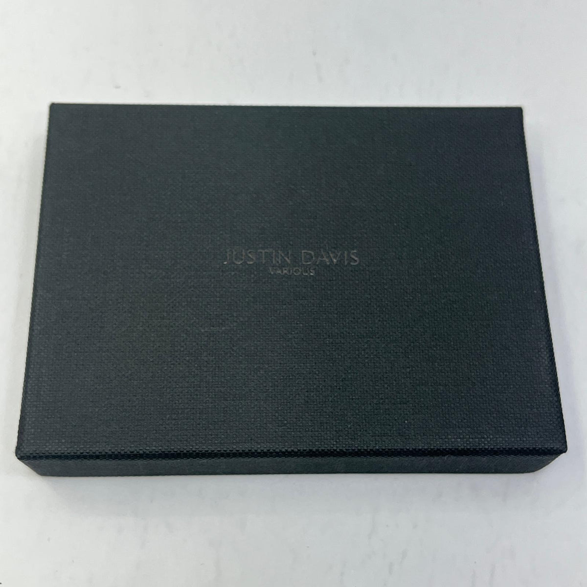Justin Davis | ジャスティンデイビス STEPHALIAM カードホルダー カードケース JDV030 ブラック【加古川店】