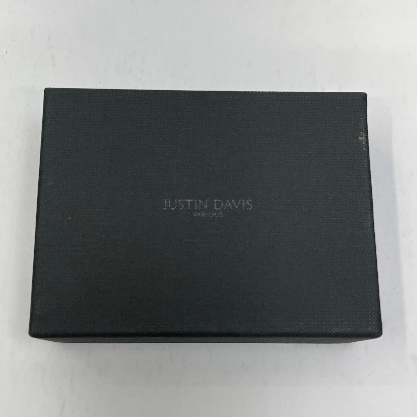 【中古】Justin Davis | ジャスティンデイビス MARCAM 3 HOLD 三つ折り財布 JDV038 BLUE ブルー【加古川店】