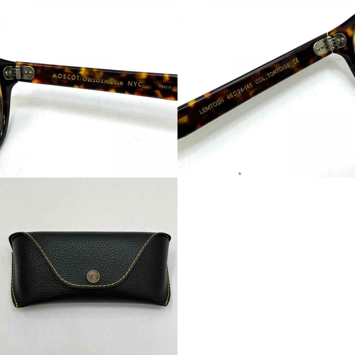【中古】MOSCOT | モスコット LEMTOSH 度入り サイズ:46□24 145 サングラス【加古川店】
