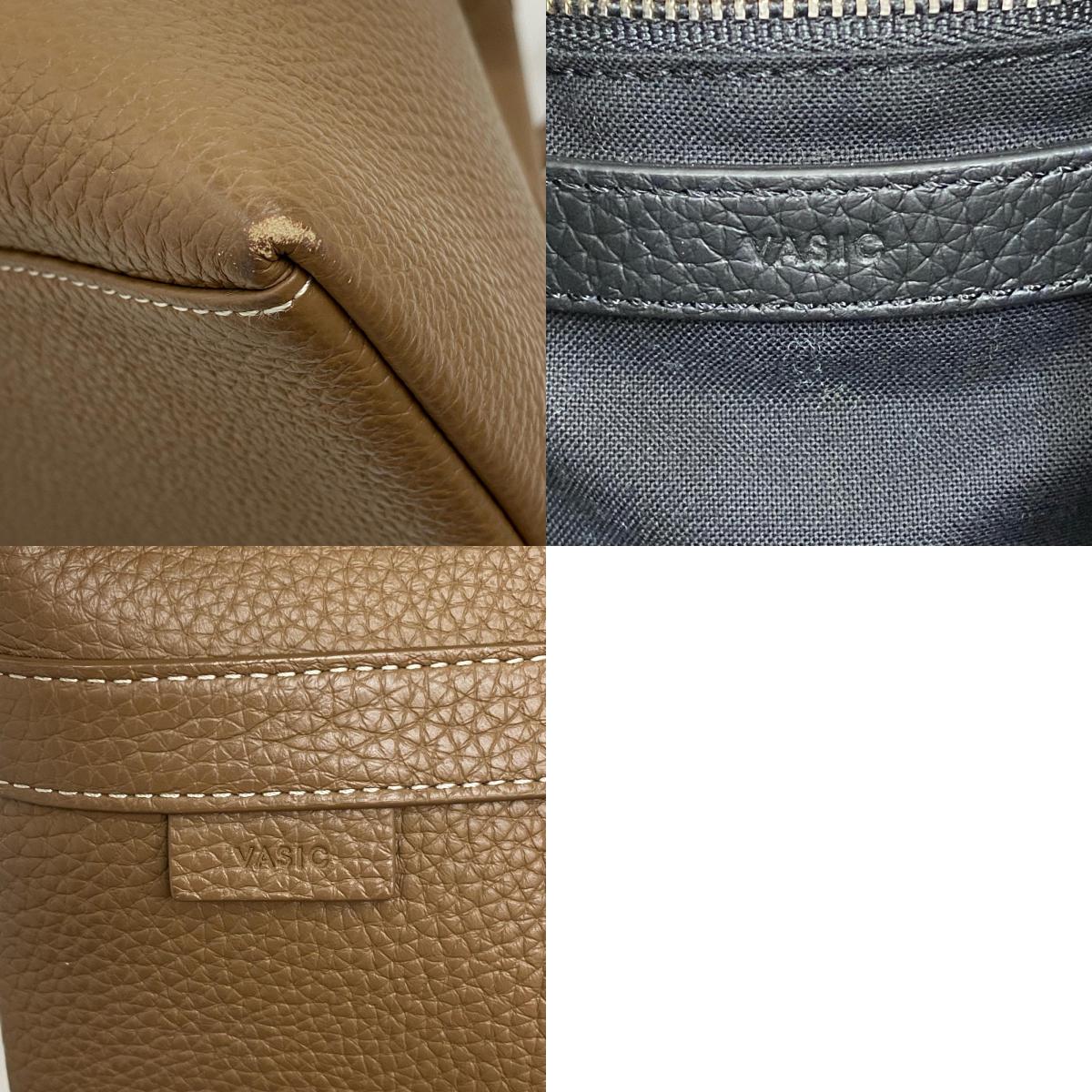 【中古】VASIC | ヴァジック BOND MINI トートバッグ ブラウン【加古川店】