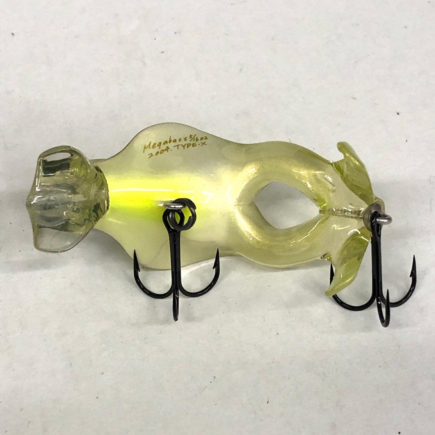 【中古】【フィッシング/釣り/釣具/ルアー】Megabass | メガバス タイプ-X ライムバックチャートベリーフロッグ 【加古川店】
