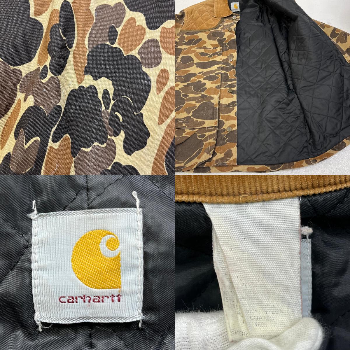 【中古】Carhartt | カーハート Duck Hunter Camo 80s 星条旗タグ その他アウター【加古川店】