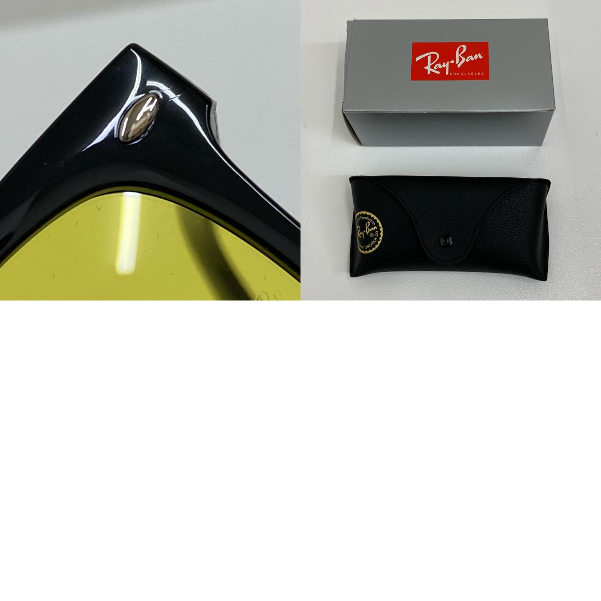 【中古】RAY BAN | レイバン サングラス RB4410D ブラック【加古川店】