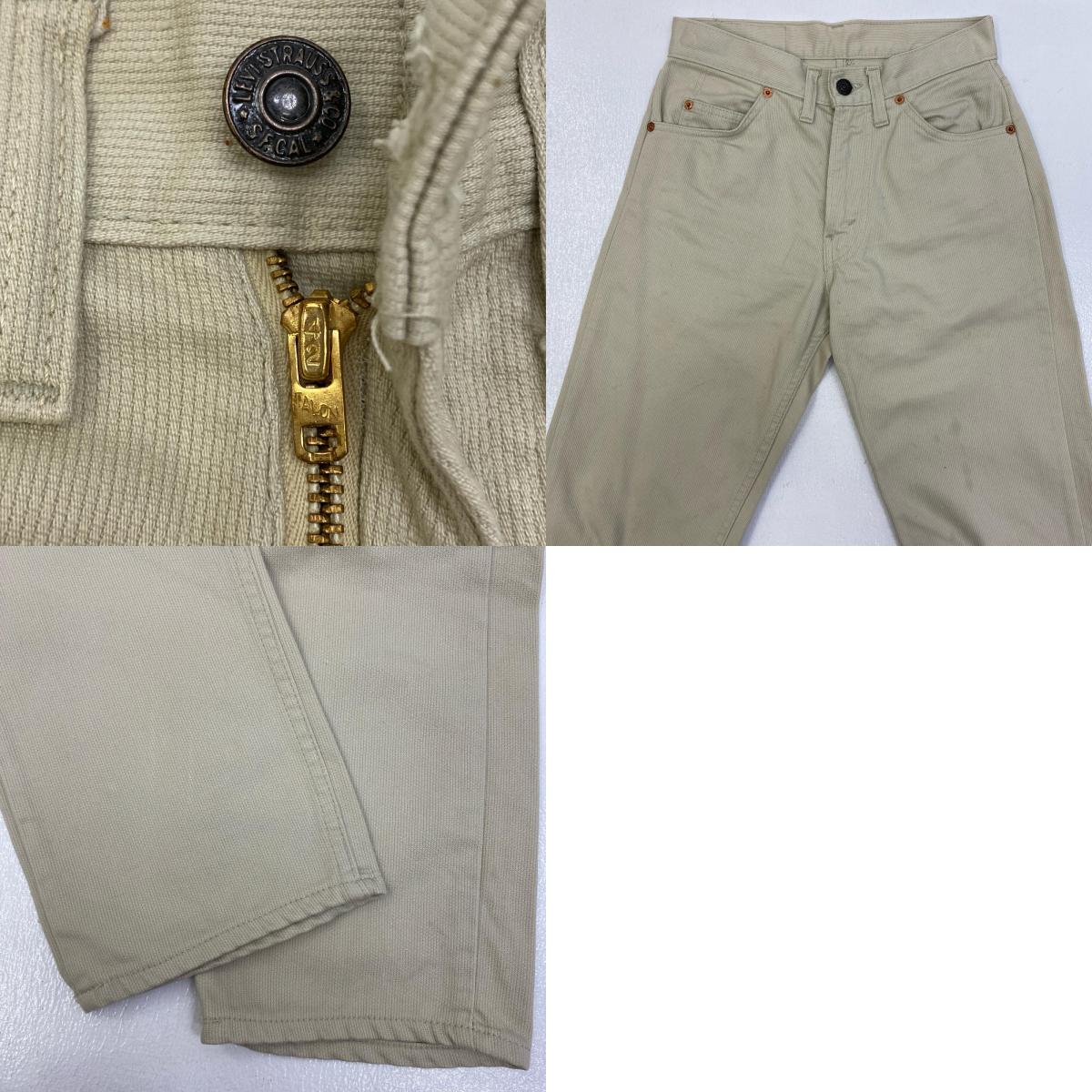 【中古】Levi's | リーバイス 519-1122 42talon パンツ ホワイト サイズ:27【加古川店】