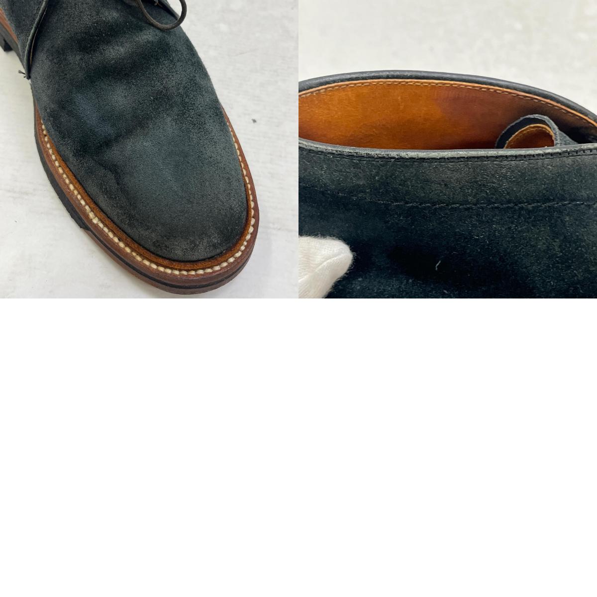 【中古】ALDEN | オールデン ×blue blue SUEDE CHUCKA BOOTS ブーツ 13790 ネイビー【加古川店】