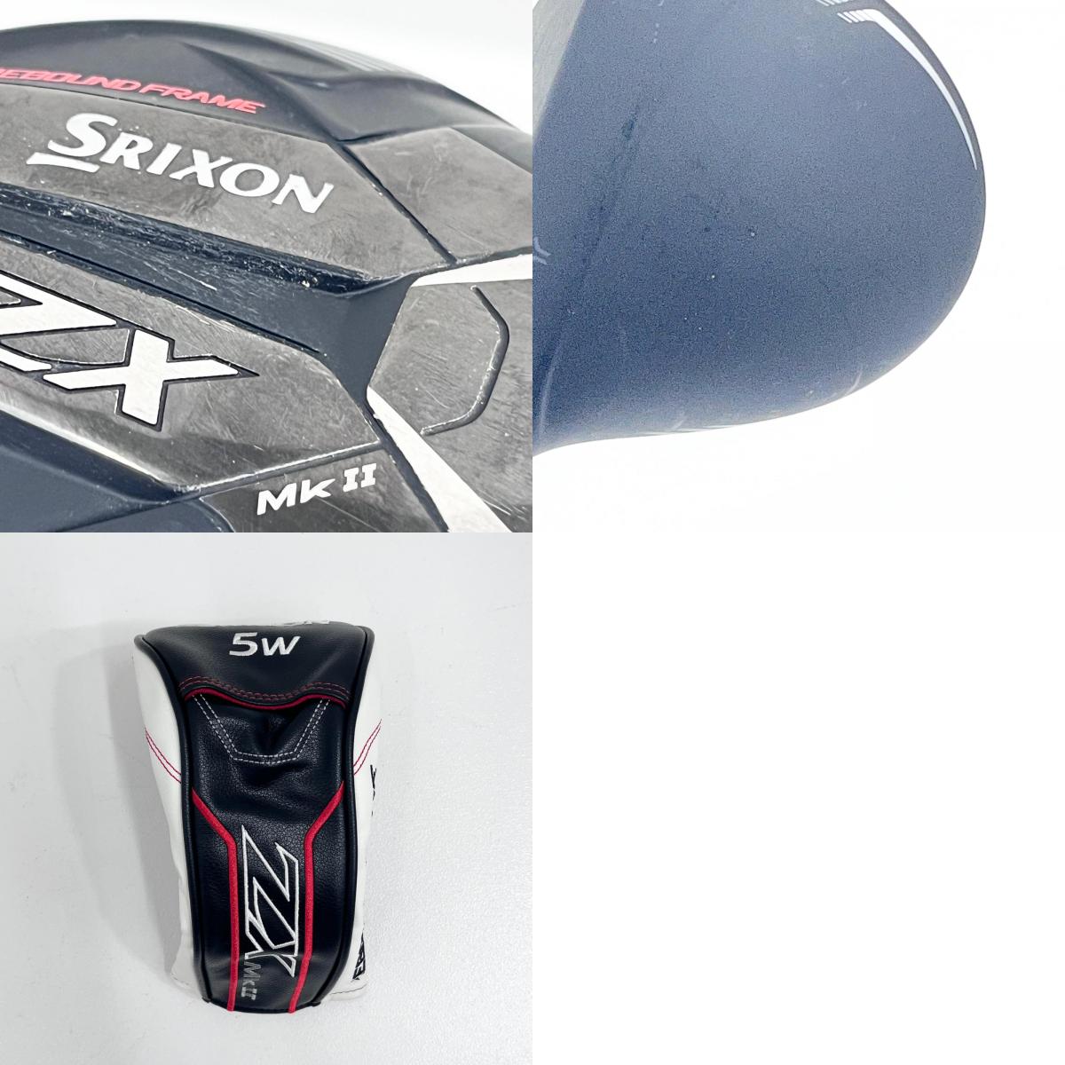 【ゴルフ用品】 SRIXON | スリクソン シャフト長(in):約約43inch SRIXON ZX MKI(2022) 5W 18° Diamana for ZX-I フレックスS 約43インチ ヘッドカバー付【加古川店】
