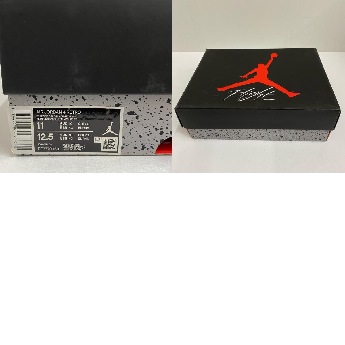 【中古】NIKE | ナイキ Air Jordan 4 Retro OG スニーカー DC7770-160 マルチカラー 29cm【加古川店】