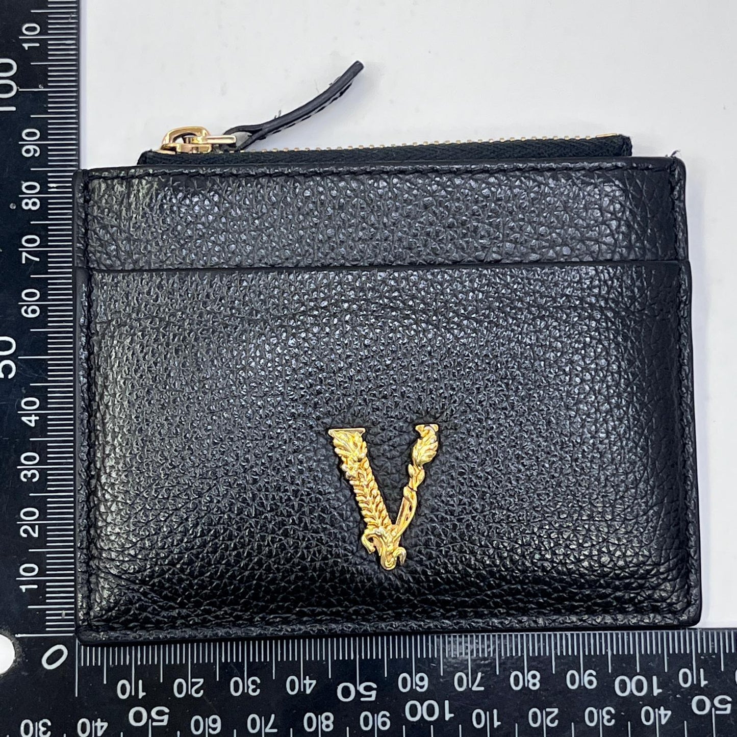 【中古】VERSACE | ヴェルサーチ Virtus カードケース ブラック【加古川店】
