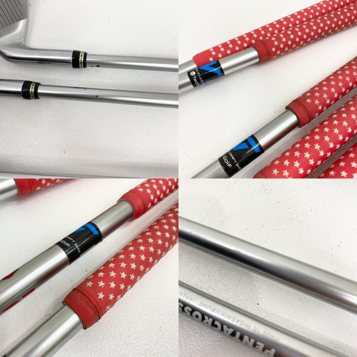 【ゴルフ用品】 RODDIO ロッディオ FORGED(2013) アイアン7本セット 5~9.P.Q PENTACROSSWEB I-10【加古川店】