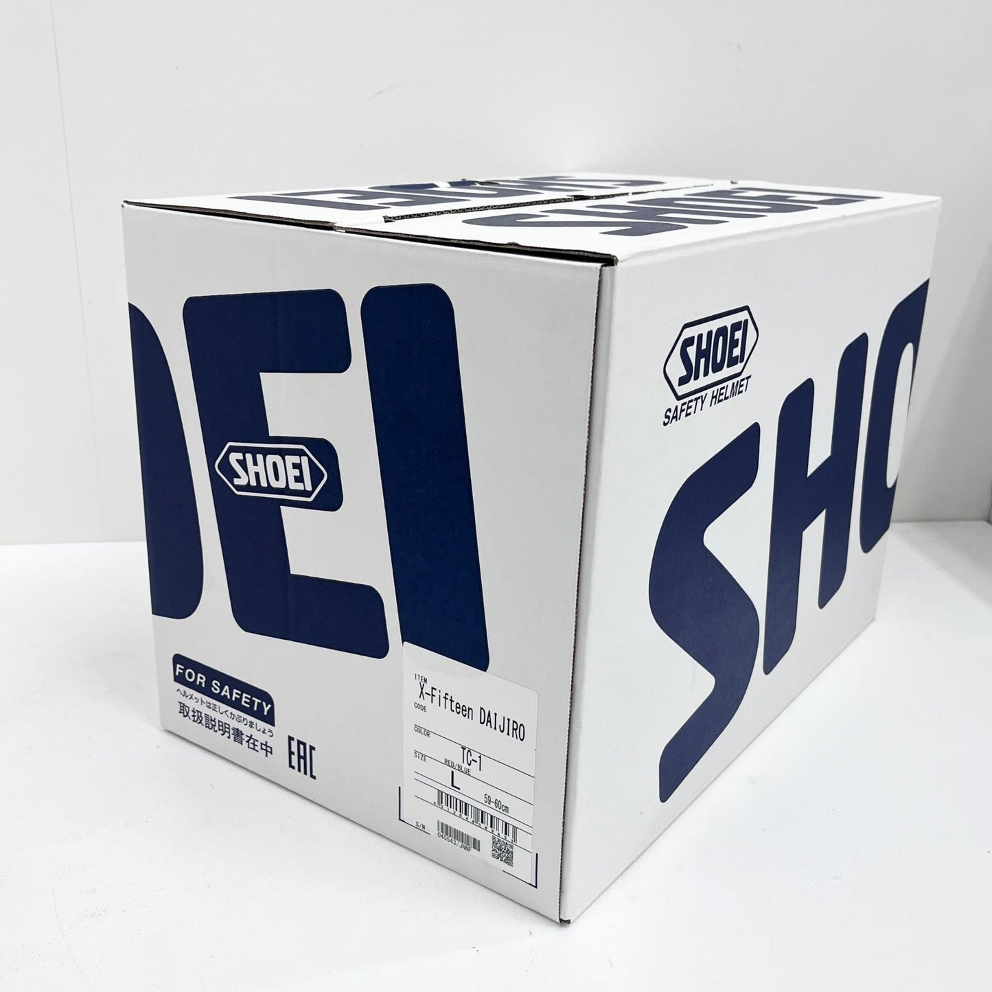 SHOEI ショウエイ X-Fifteen DAIJIRO TC-1 加藤大治郎レプリカモデル Lサイズ 箱・収納袋付き【加古川店】