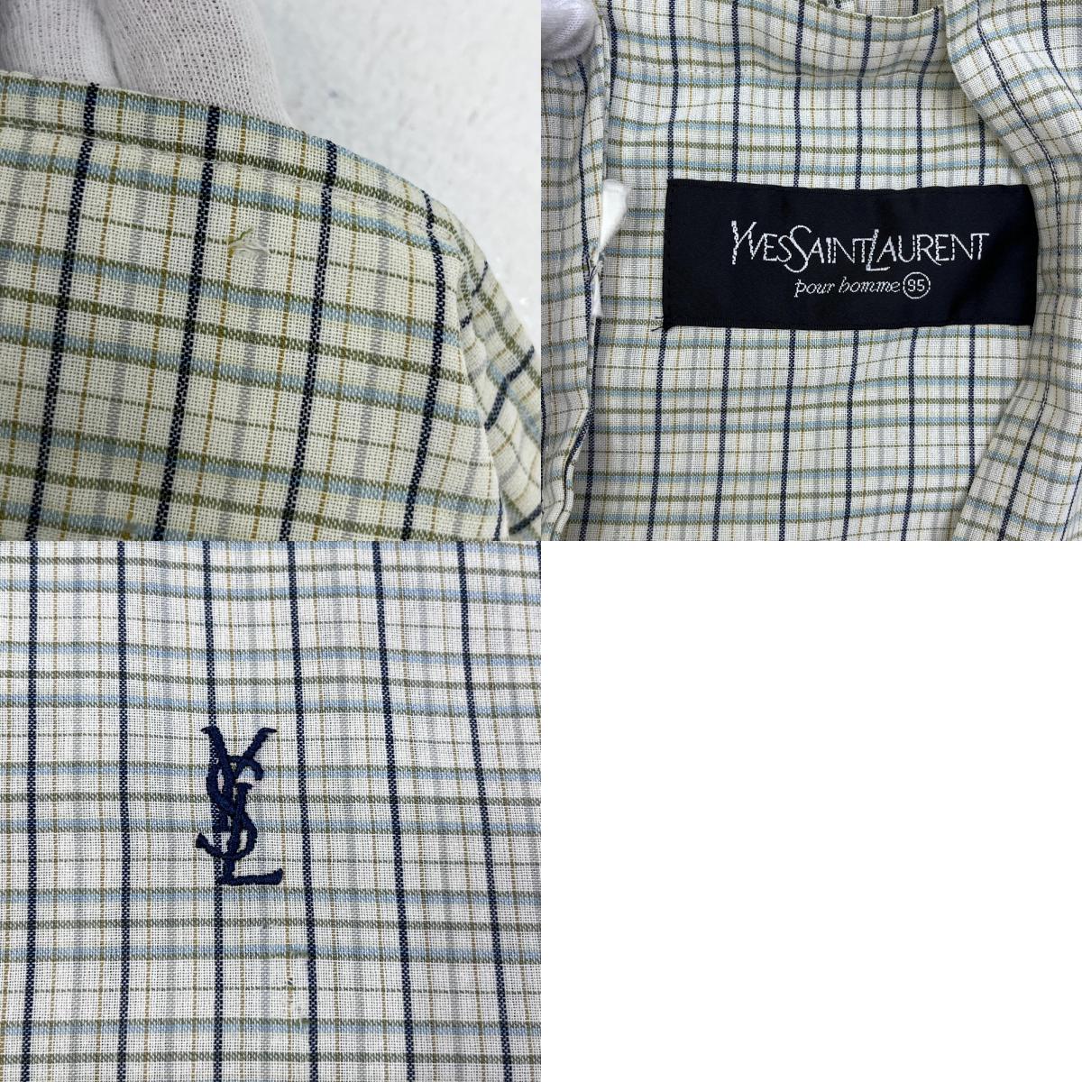 【中古】YVES SAINT LAURENT | イヴ・サンローラン POUR HOMME ブルゾン【加古川店】