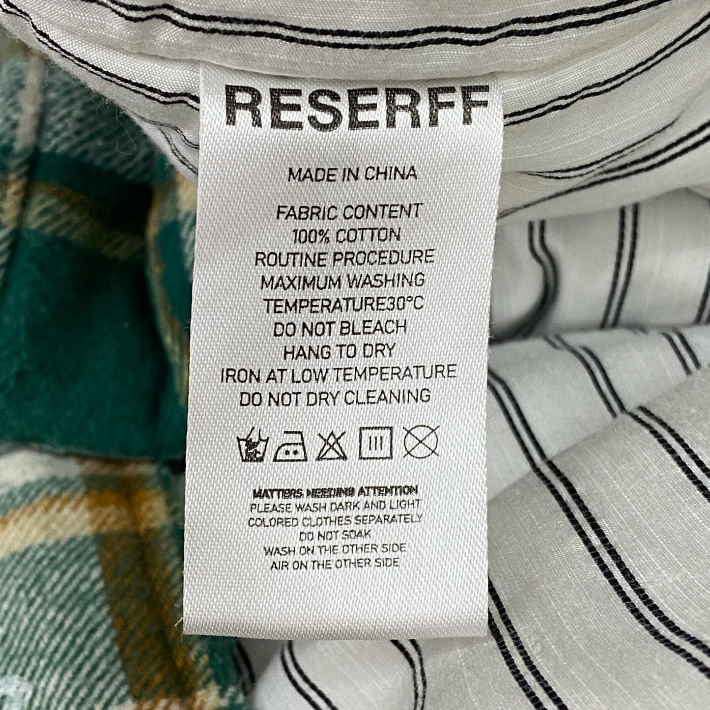【中古】 RESERFF DISTRESSED DESTROYED COTTON COAT テーラードジャケット サイズ:M【加古川店】