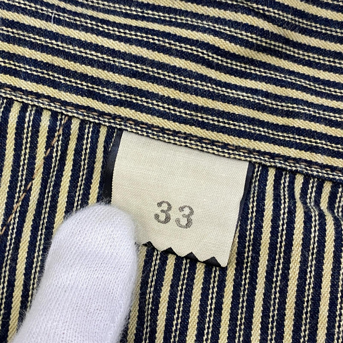 【中古】DELUXEWARE | デラックスウエア 30s BAKER TROUSER パンツ インディゴ サイズ:33【加古川店】