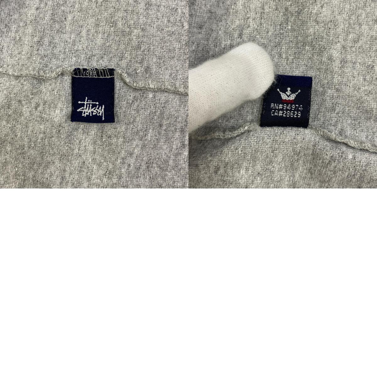 【中古】STUSSY | ステューシー SS-LINK POCKET T USA製 半袖Tシャツ グレー サイズ:M【加古川店】