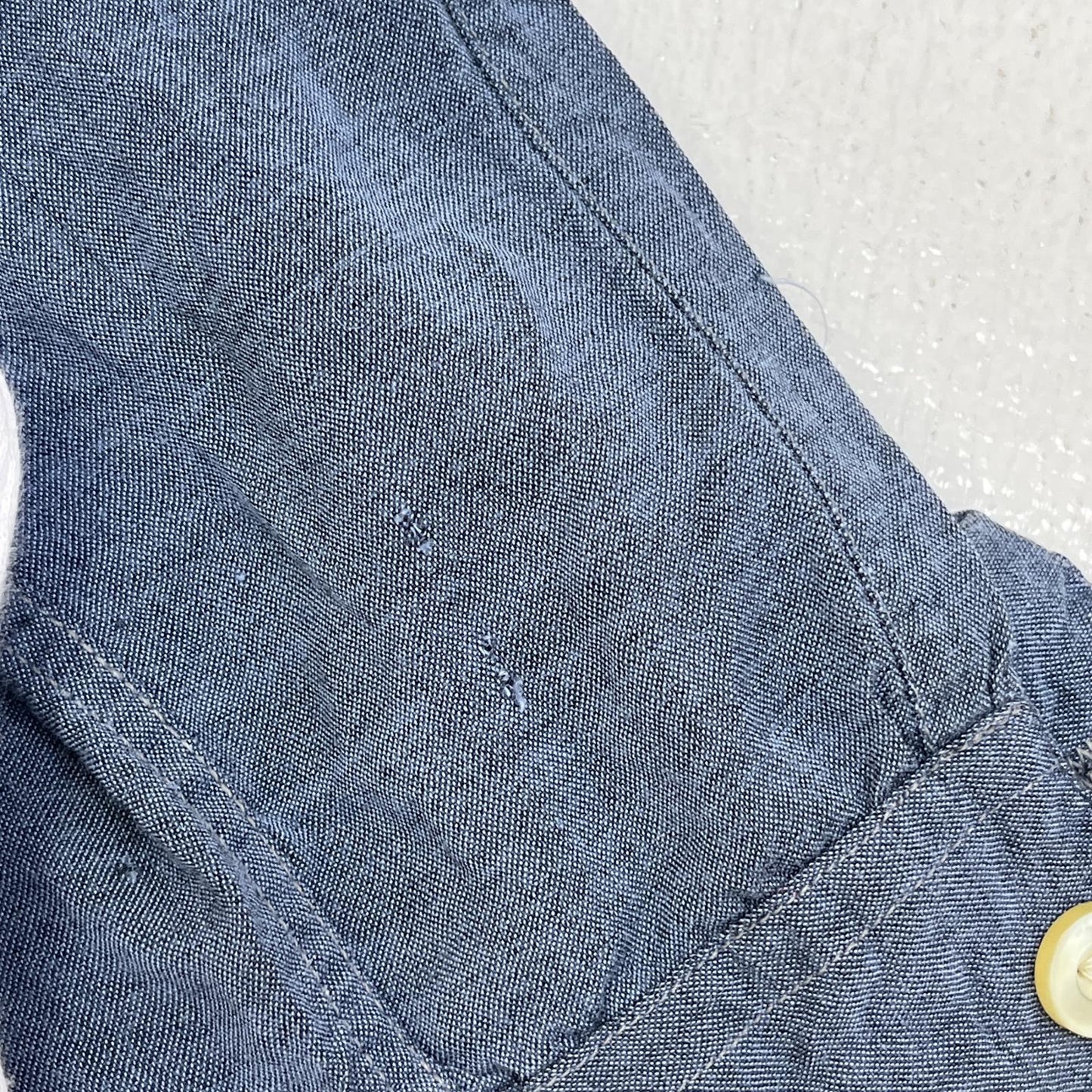 【中古】VINTAGE衣料 | ヴィンテージイリョウ vardon:rayon shirt 長袖シャツ ライトブルー サイズ:M【加古川店】
