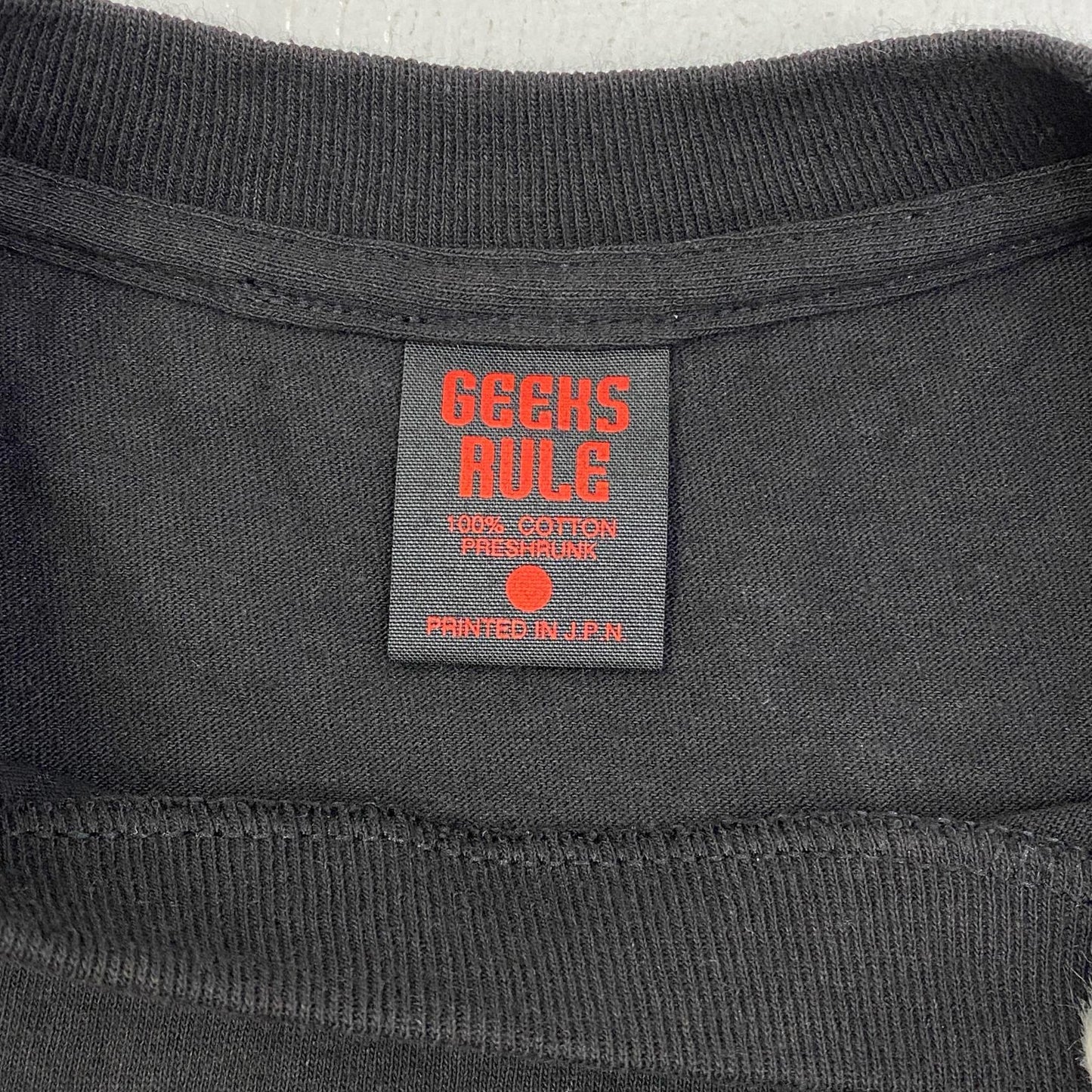 【中古】 GEEKSRULE・ COWBOY天国の扉 半袖Tシャツ ブラック サイズ:XL【加古川店】