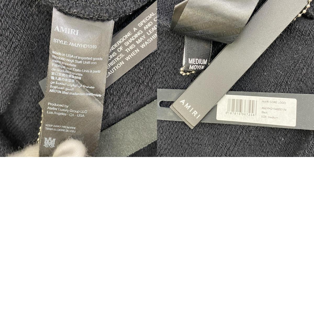 【中古】AMIRI | アミリ CORE LOGO HOODIE 国内正規品 パーカー AMJYHD1049 ブラック サイズ:M【加古川店】
