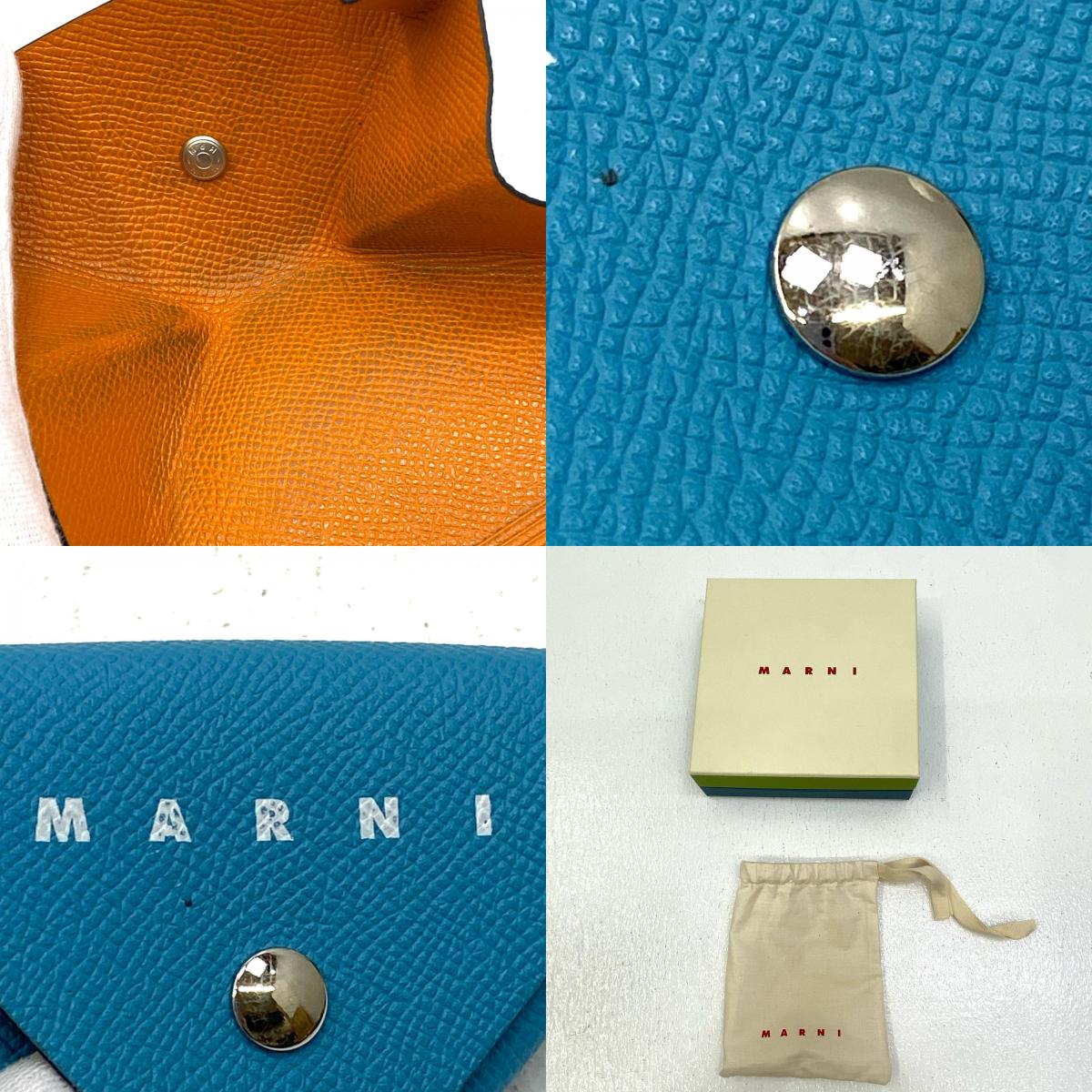 【中古】MARNI | マルニ コインケース PFM0003ISULV889 ブルー【加古川店】