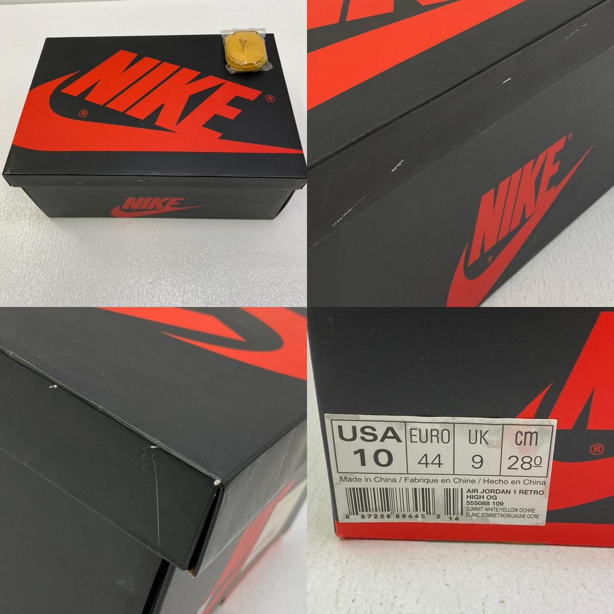 【中古】NIKE | ナイキ Air Jordan 1 Retro High OG スニーカー 555088-109 28cm【加古川店】