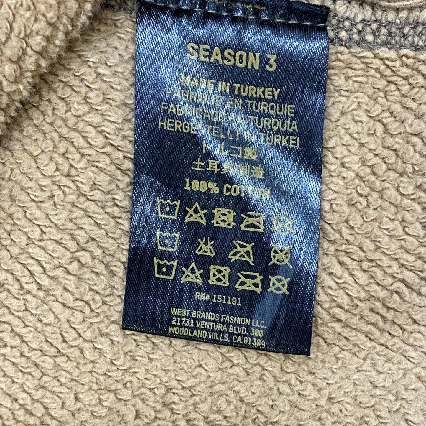 【中古】YEEZY | イージー SEASON3 パーカー サイズ:M【加古川店】