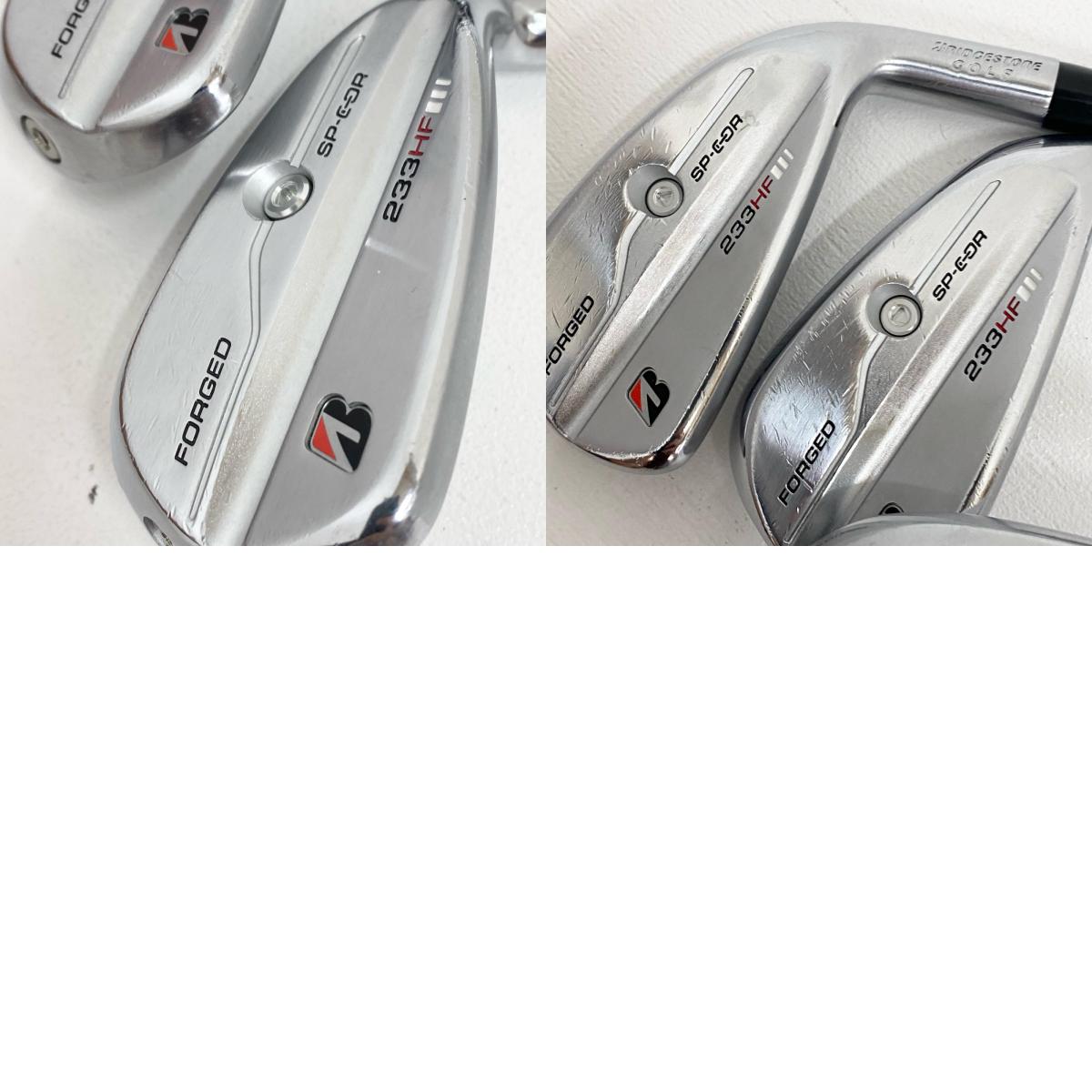 【ゴルフ用品】 BRIDGESTONE | ブリヂストン 233HF (2023)アイアン5本セット 6~9,P KBS TOUR 120 フレックス不明【加古川店】