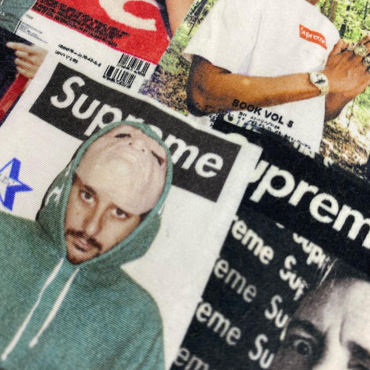 Supreme | シュプリーム Magazine S/S Shirt オープンカラーシャツ 総柄 Lサイズ 23SS 半袖シャツ サイズ:L【加古川店】