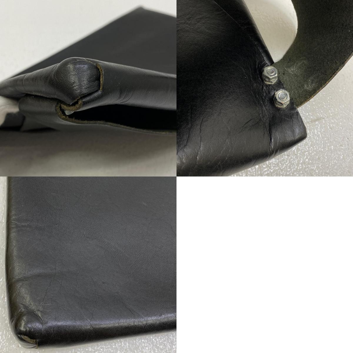 【中古】所作 shosa | ショサ クラッチバッグ クラッチバッグ ブラック【加古川店】