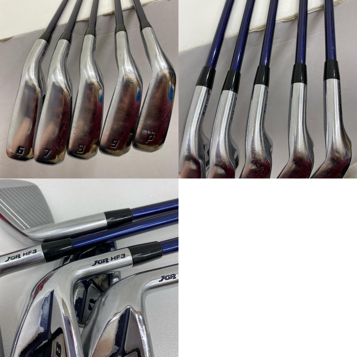 【ゴルフ用品】 BRIDGESTONE | ブリヂストン TOUR B JGR(2019) 5本セット 6~9.P TOUR AD TG2-IR フレックスR【加古川店】
