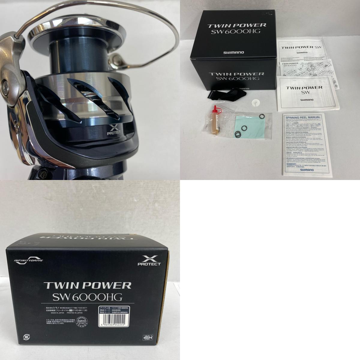【フィッシング/釣り/釣具/リール】 【スピニングリール】SHIMANO | シマノ 21ツインパワーSW 6000HG【加古川店】