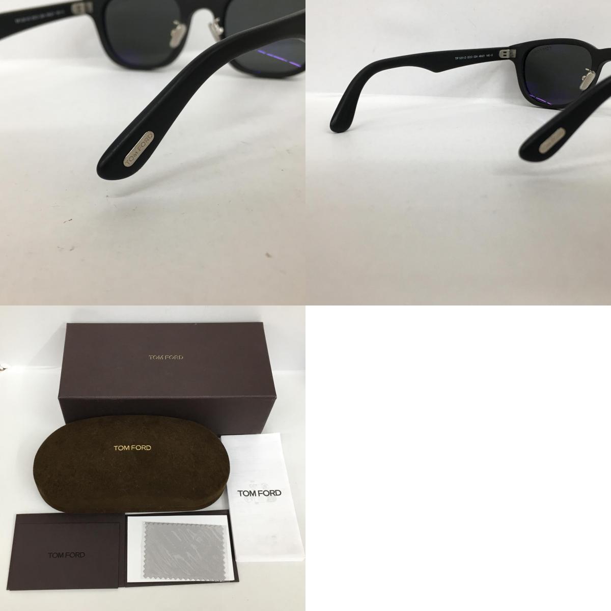 TOM FORD | トムフォード 49◽︎21 サングラス TF1231-D ブラック【加古川店】